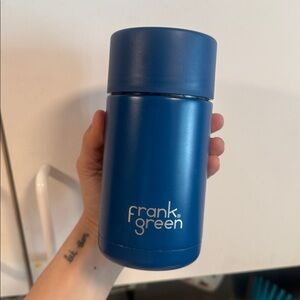 Frank Green m Blue Insulated Coffee Mug - Travel Tumbler